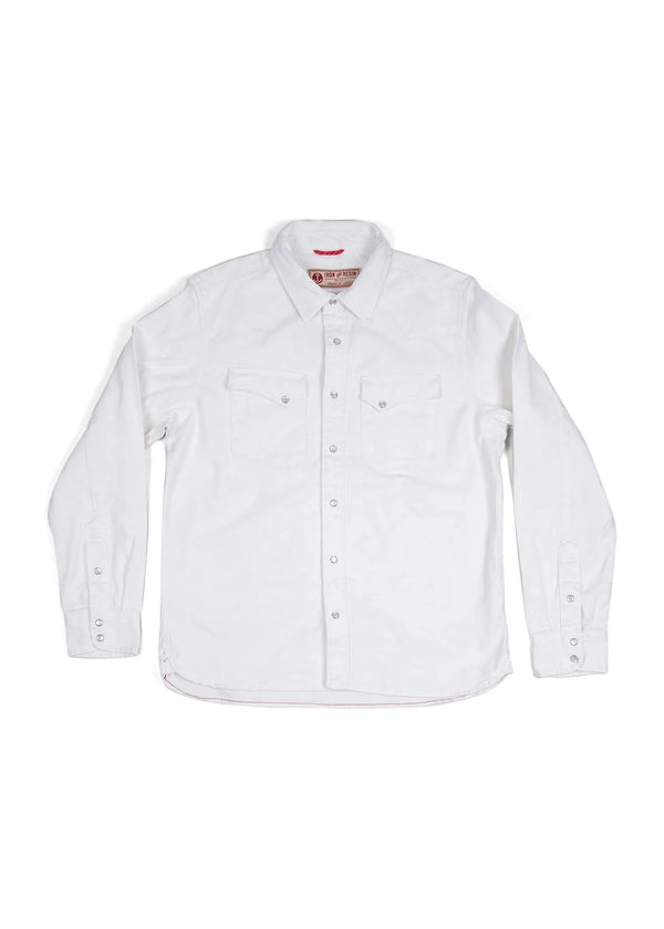 Iron and Resin Chemise Reno Shirt — Natural / Black