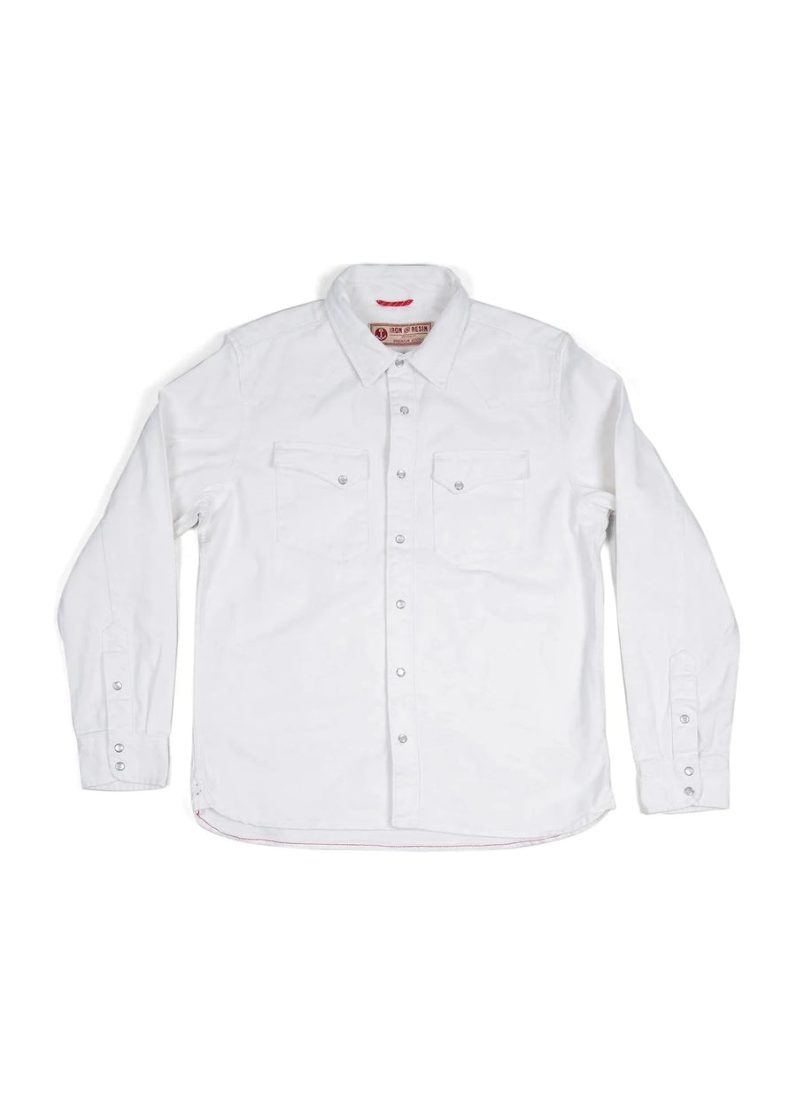 Iron and Resin Chemise Reno Shirt — Natural / Black