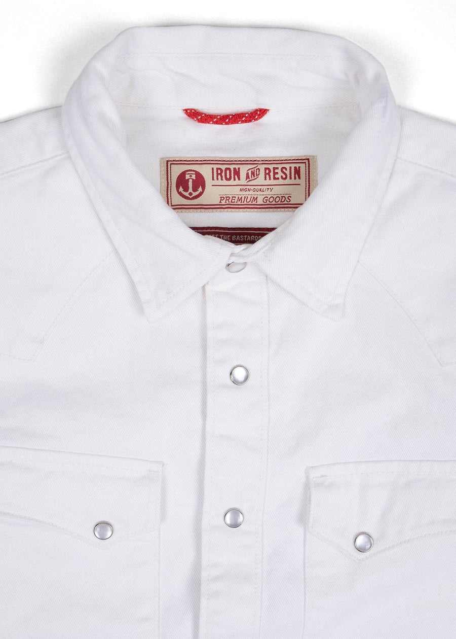 Iron and Resin Reno Shirt — Natural / Black Homme-IRON AND RESIN-Industrie