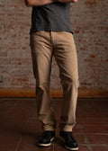 Iron and Resin Pantalon Saguaro Corduroy — Tan / Charcoal / Brown
