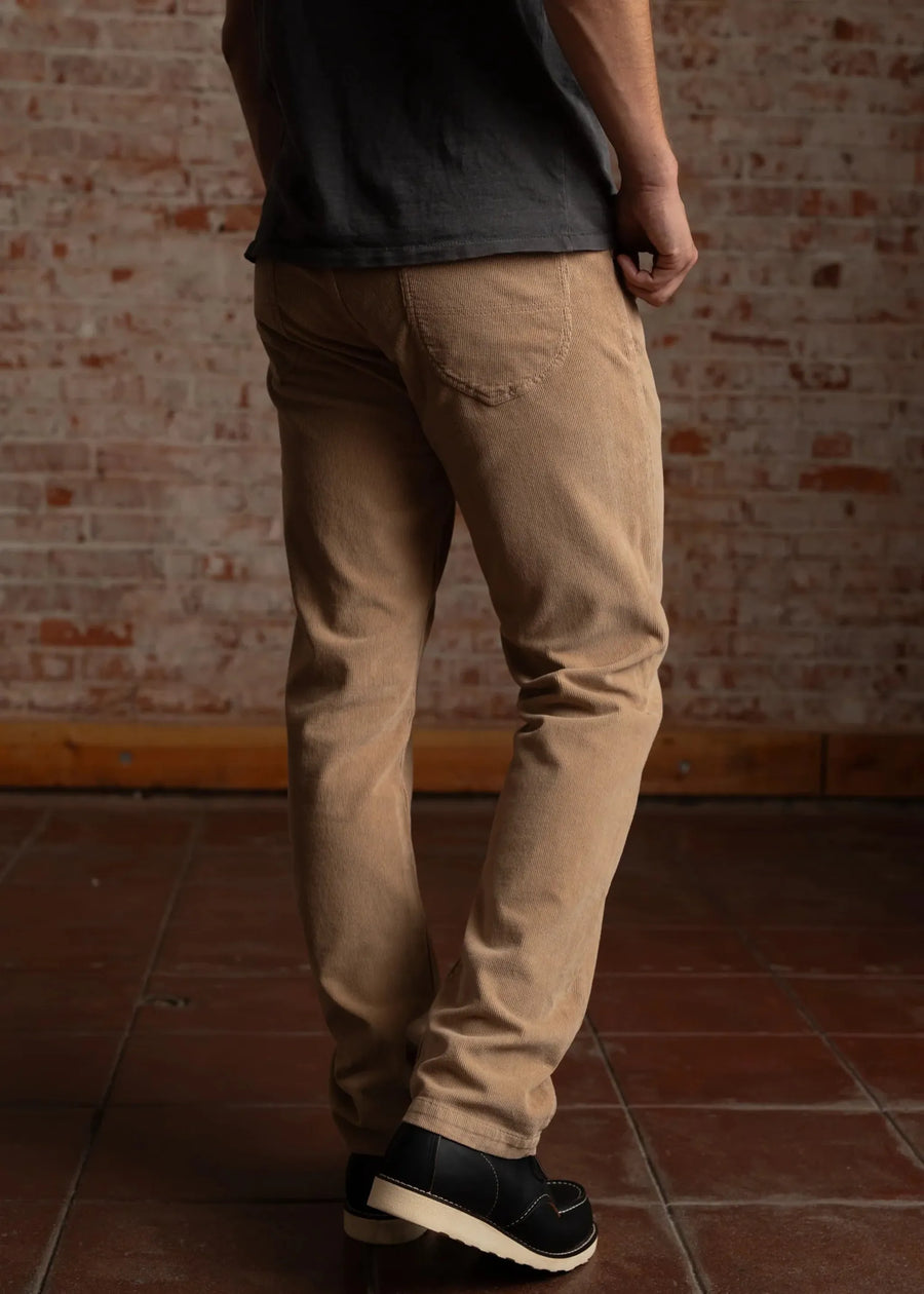 Iron and Resin Saguaro Corduroy Pant — Tan / Charcoal / Brown Homme-IRON AND RESIN-Industrie