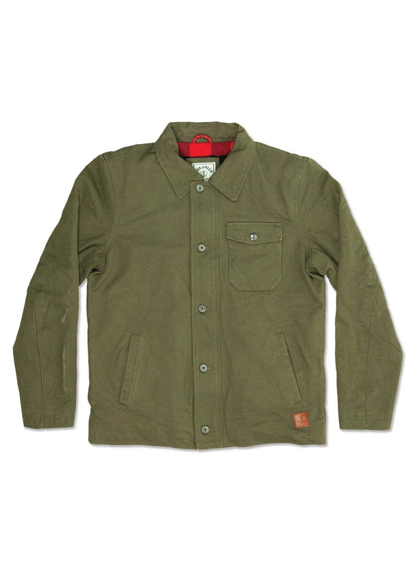 Iron and Resin Terrain Jacket — Olive / Cognac-IRON AND RESIN-Industrie