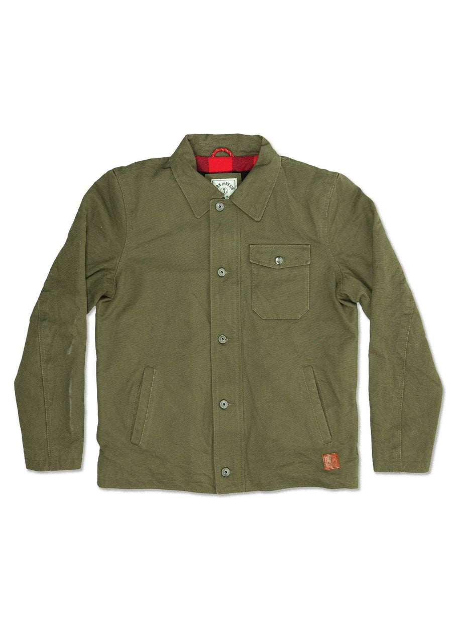Iron and Resin Terrain Jacket — Olive / Cognac-IRON AND RESIN-Industrie