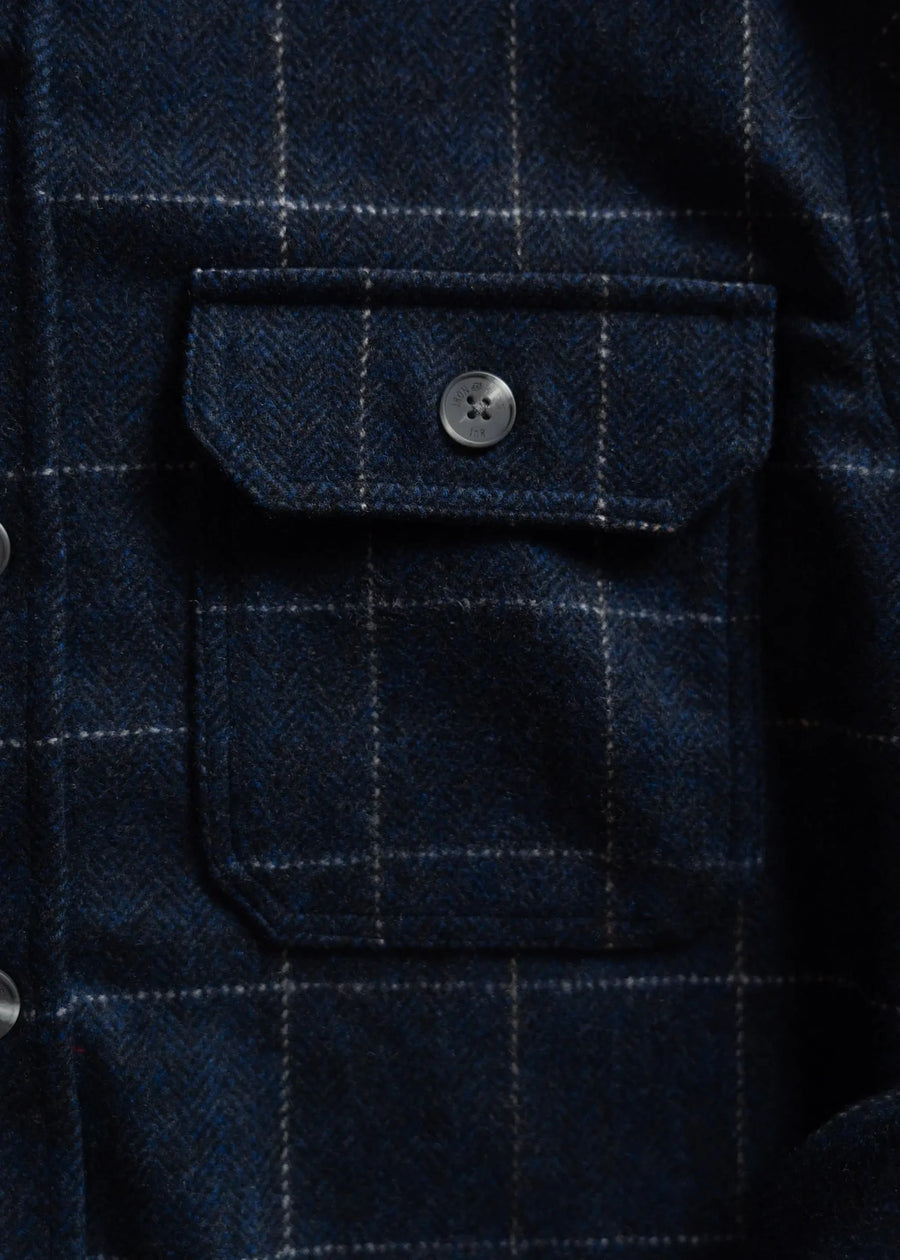 Iron and Resin Yota Shirt — Navy Homme-IRON AND RESIN-Industrie