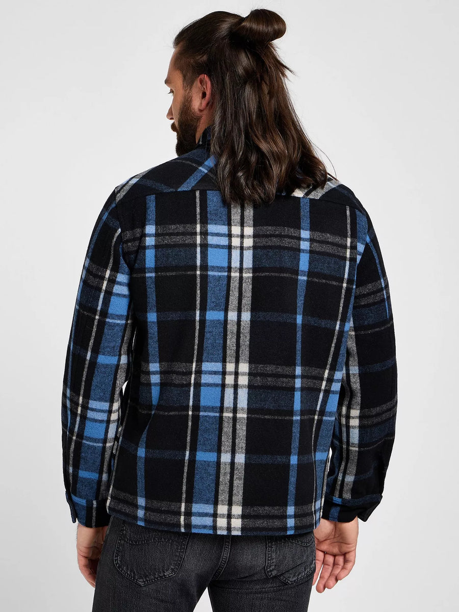 LEE 101 WOOL OVERSHIRT BLACK 3