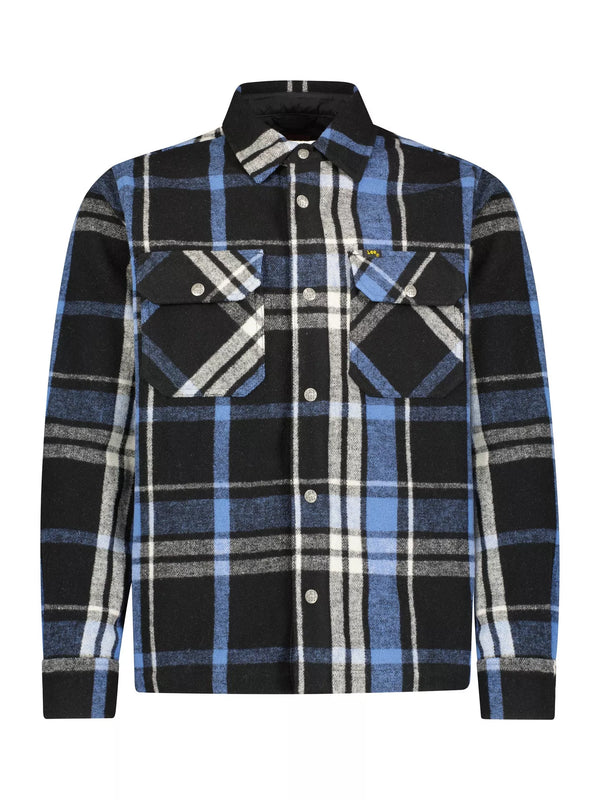 Lee 101 Overshirt Laine — Black