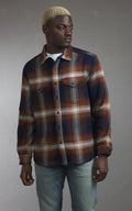 LEE 101 WORKER SHIRT NAVY 2