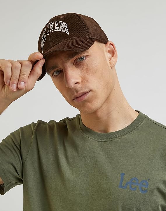 LEE CORD CAP BROWN 3