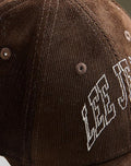 LEE CORD CAP BROWN 4