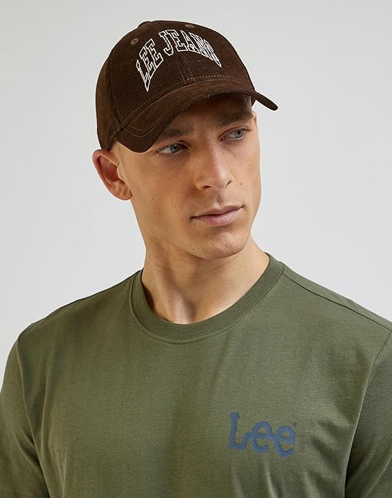 LEE CORD CAP BROWN 6