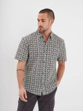 Daytona73 Chemise Moss Coton Chanvre — White / Teak