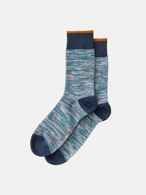 Nudie Jeans Rasmusson Multi Yarn Socks 1