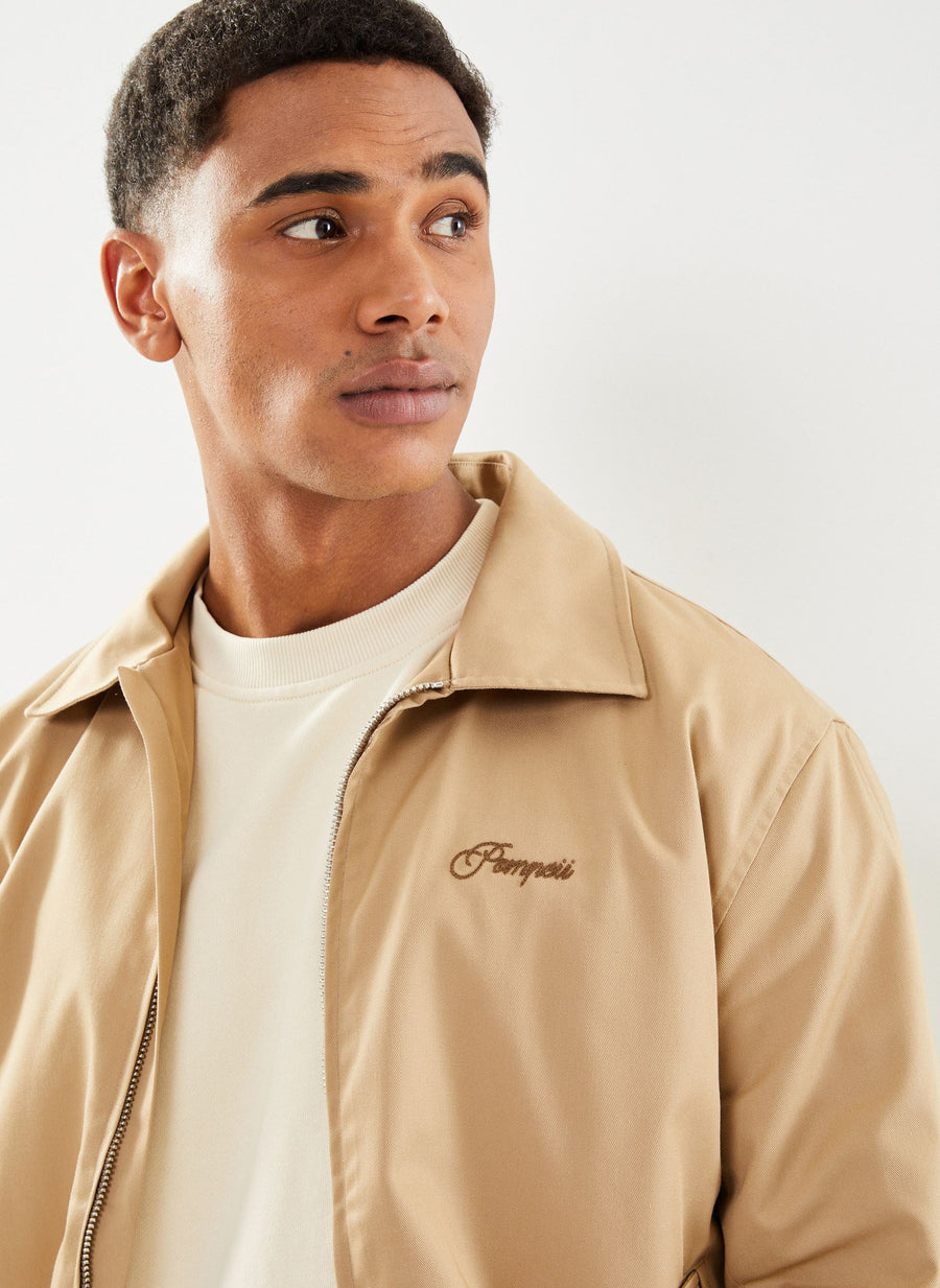 POMPEII BEIGE HARRINGTON JACKET 3