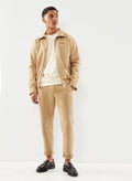 Pompeii Beige Harrington Jacket