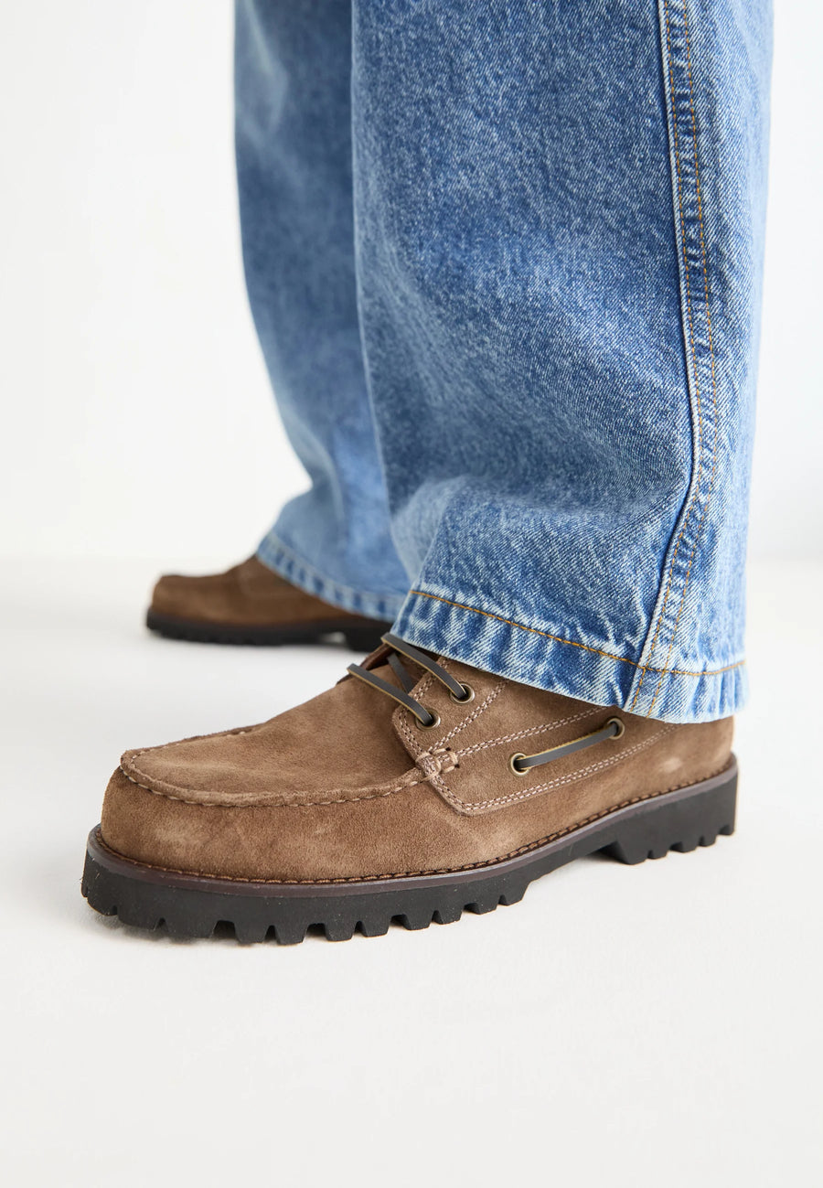 POMPEII BRISTOL BOOT SUEDE TAUPE 2