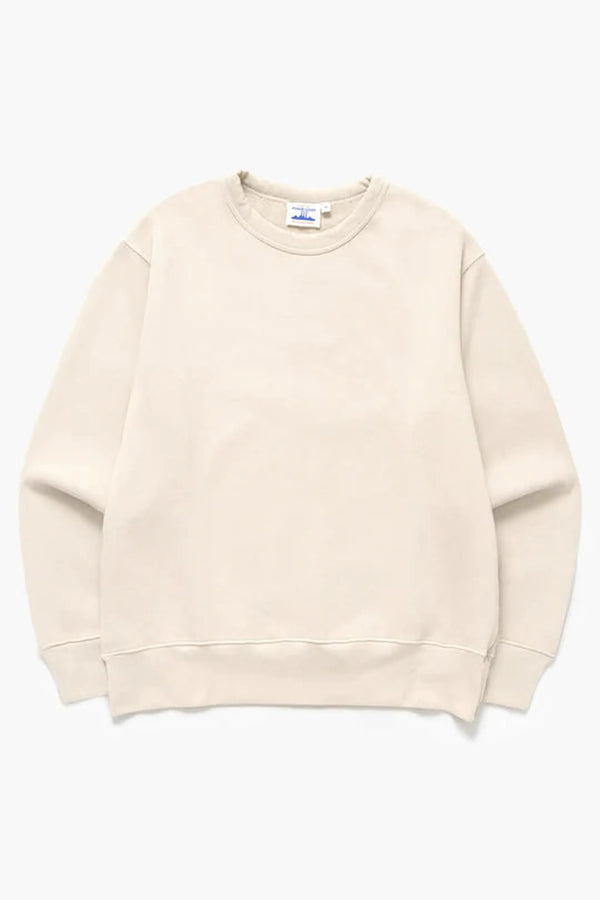 Power Goods Sweat Loopback Crewneck — Putty / Ash / Washed Black