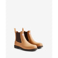 Hunter Chelsea Commando Boot — Biscuit / Chocolate