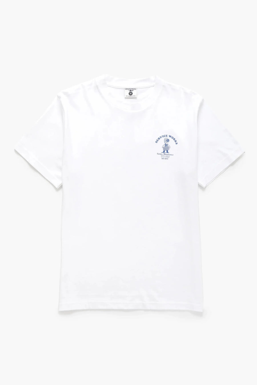 SERIVE WORKS   Maintainence Tee   White   1
