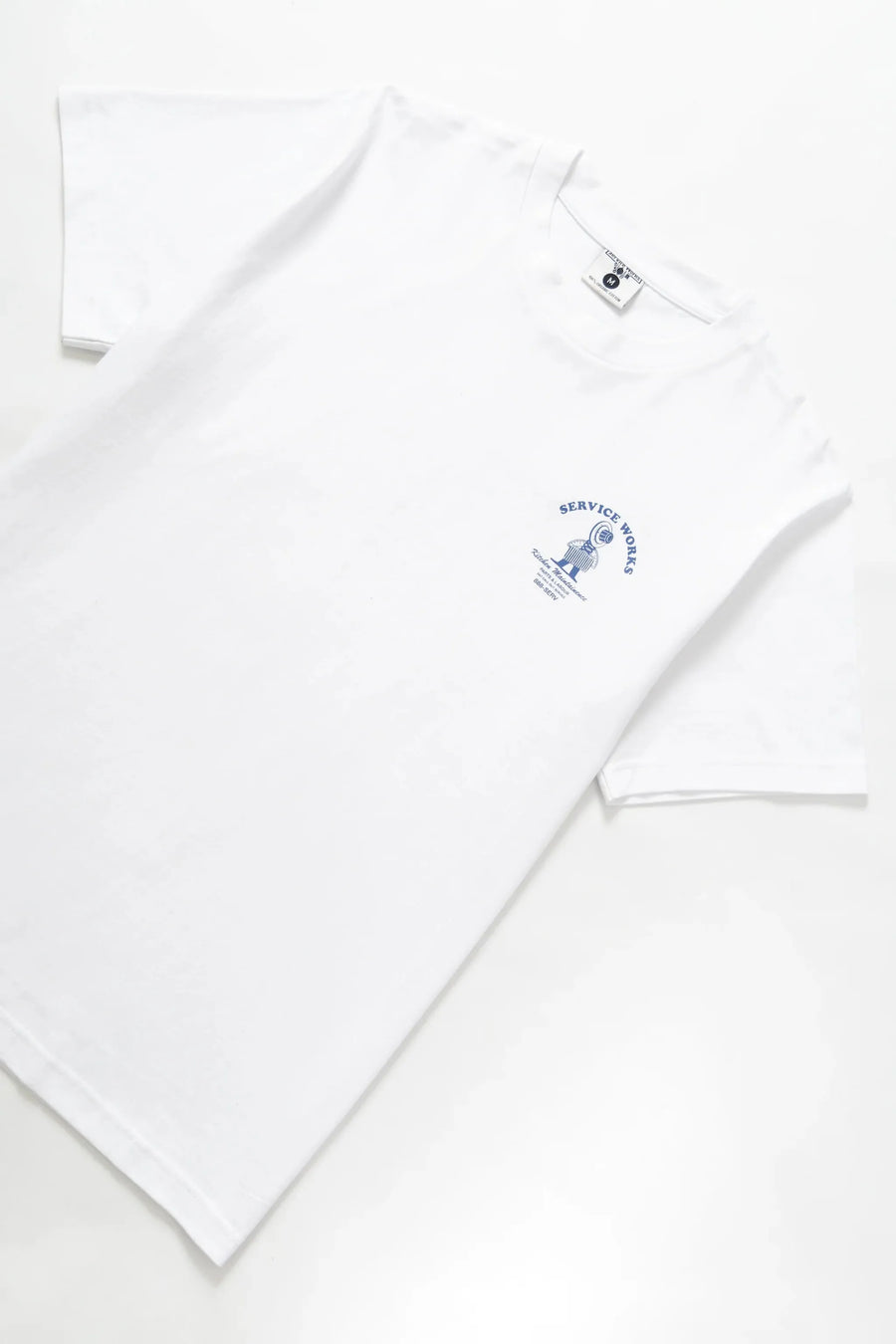 SERIVE WORKS   Maintainence Tee   White   2