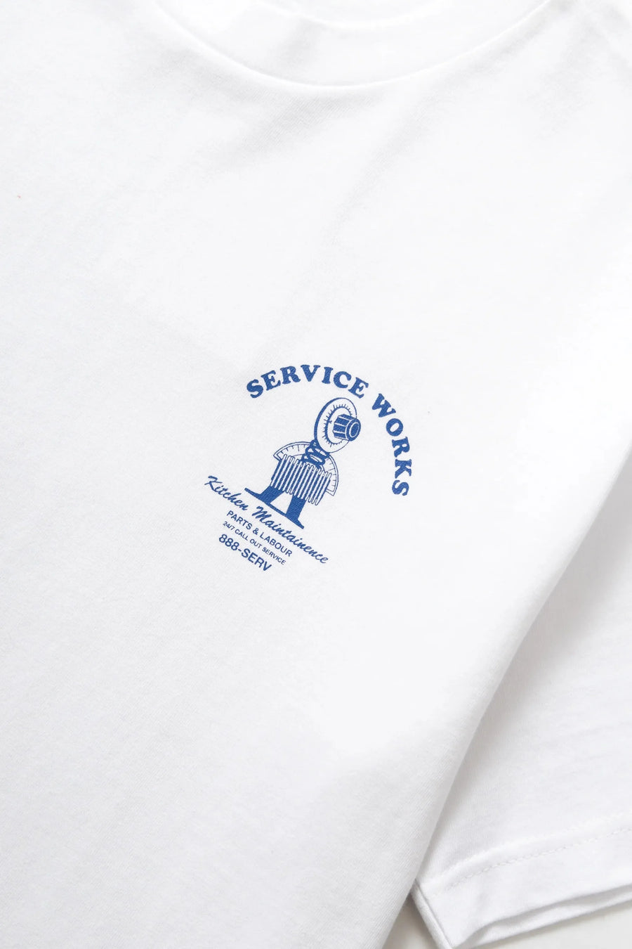 SERIVE WORKS   Maintainence Tee   White   3