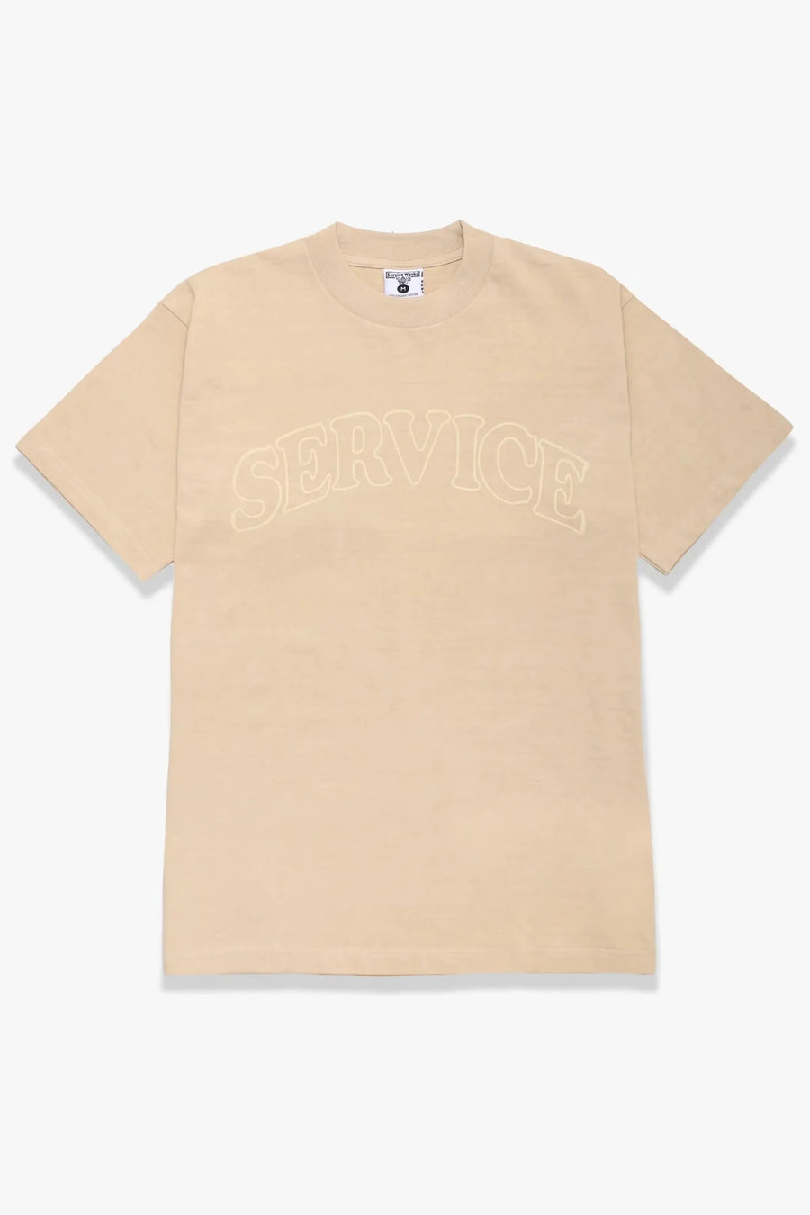 Service Works Arch Logo T-Shirt — Khaki