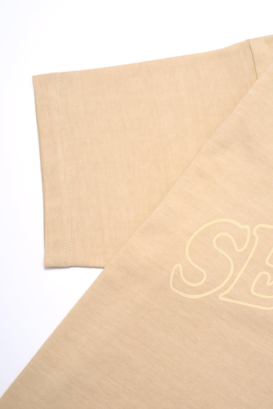 Service Works Arch Logo T-Shirt — Khaki-SERVICE WORKS-Industrie
