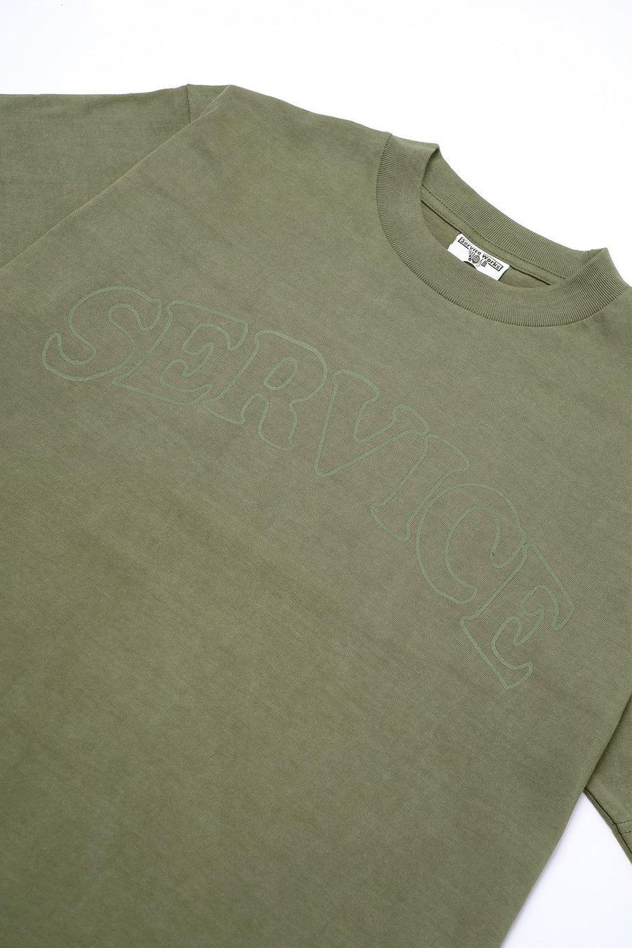 Service Works Arch Logo T-Shirt — Olive-SERVICE WORKS-Industrie