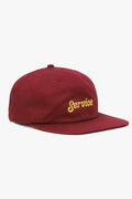 Service Works Casquette Chainstitch — Burgundy