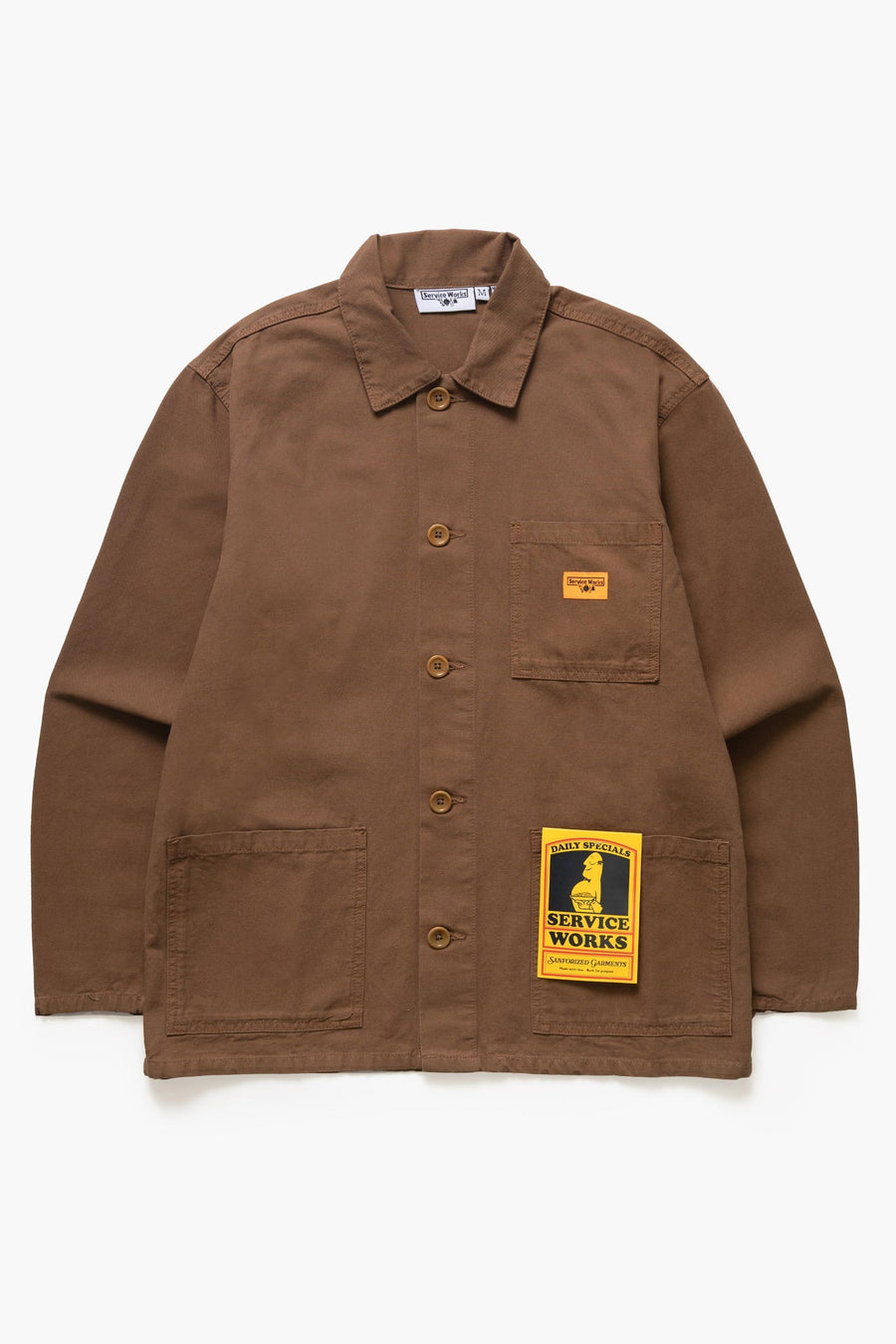 CANVAS CHORE SHIRT-SERVICE WORKS-Industrie