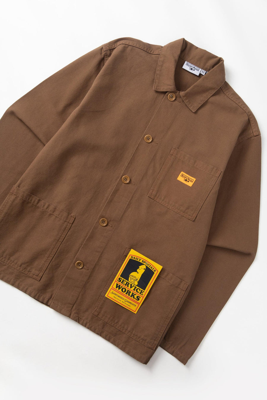 CANVAS CHORE SHIRT-SERVICE WORKS-Industrie