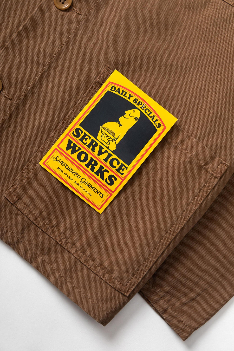 CANVAS CHORE SHIRT-SERVICE WORKS-Industrie