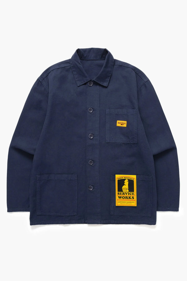 Service Works Veste Canvas Coverall — Navy
