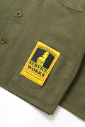 CANVAS COVERALL JACKET-SERVICE WORKS-Industrie