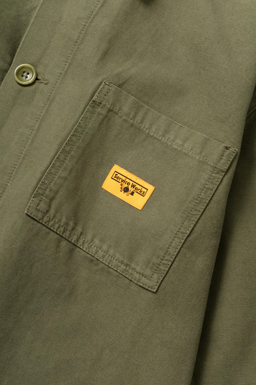 CANVAS COVERALL JACKET-SERVICE WORKS-Industrie