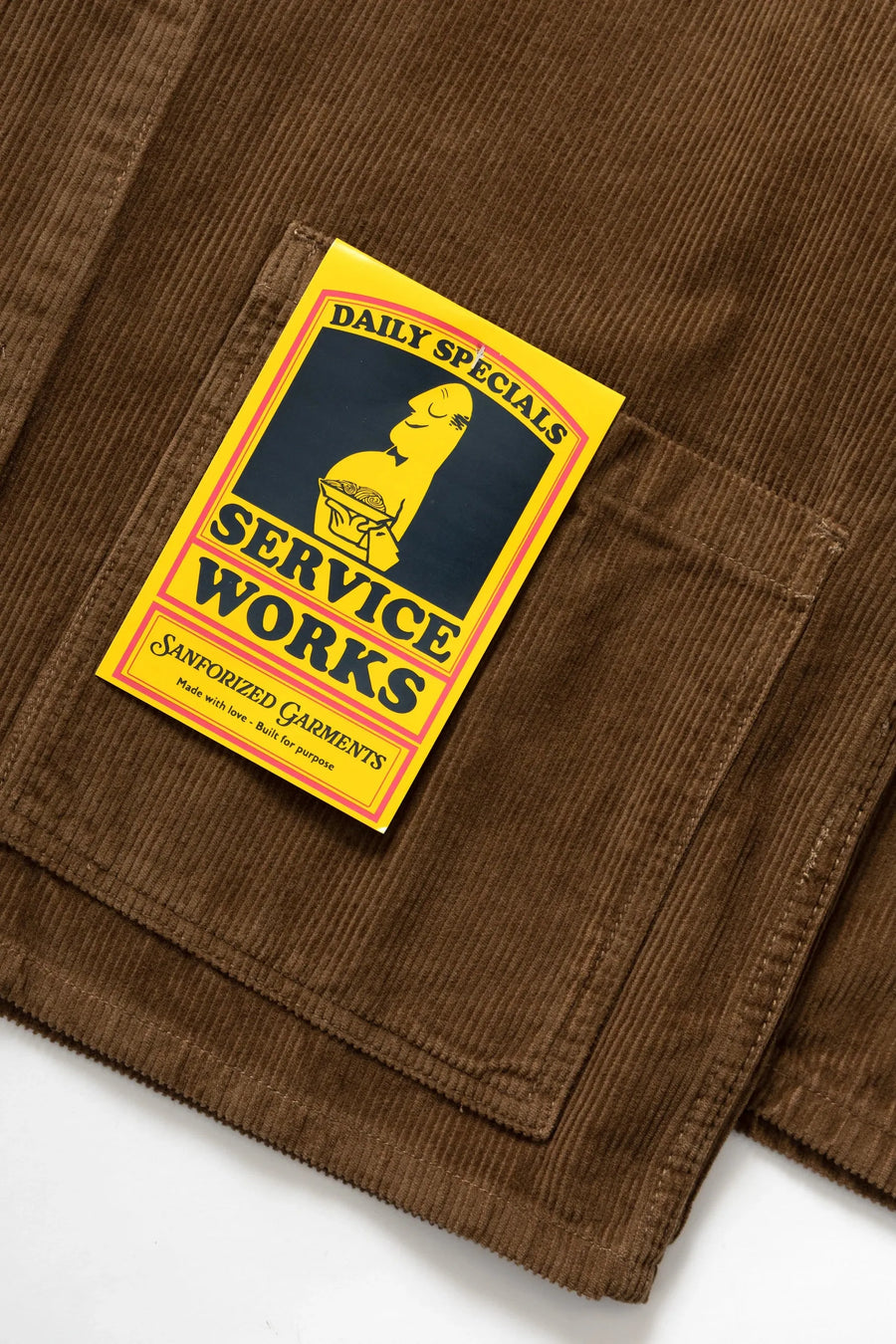 CORDUROY CHORE SHIRT-SERVICE WORKS-Industrie