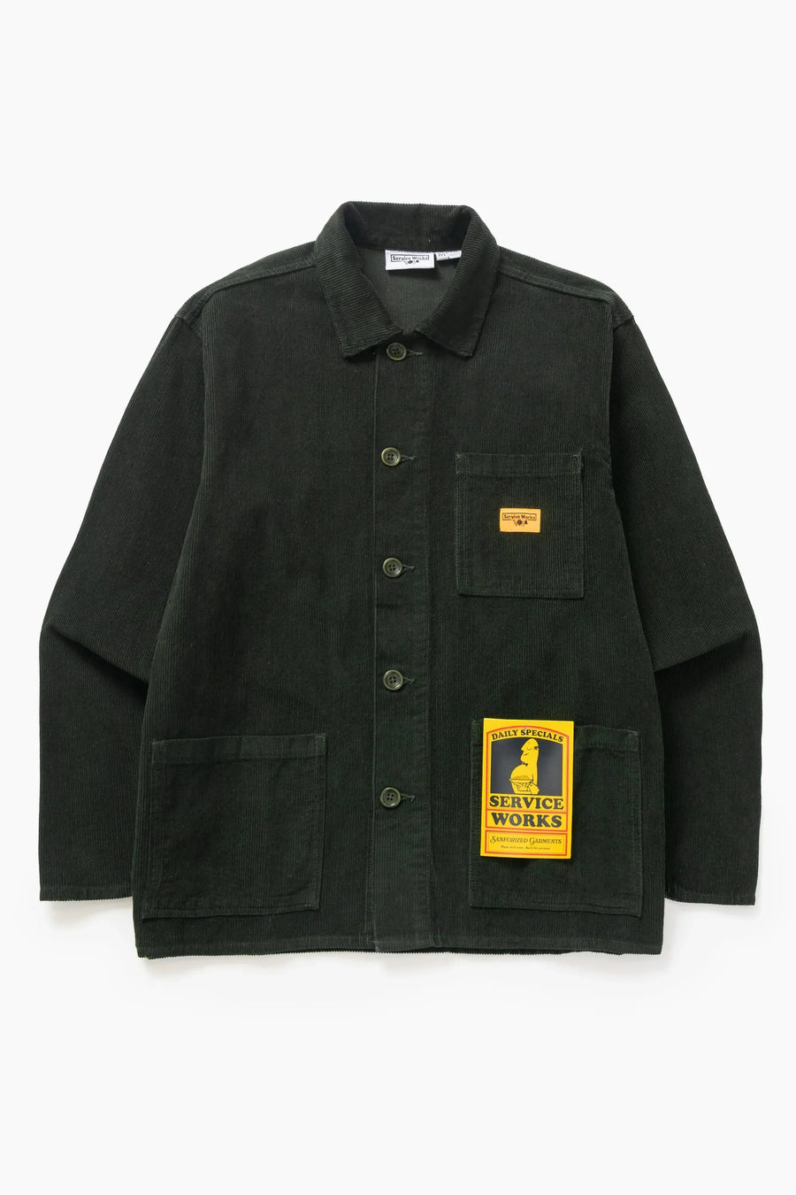 CORDUROY CHORE SHIRT-SERVICE WORKS-Industrie