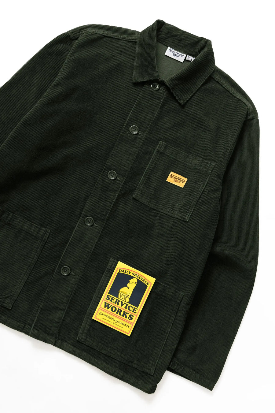 CORDUROY CHORE SHIRT-SERVICE WORKS-Industrie