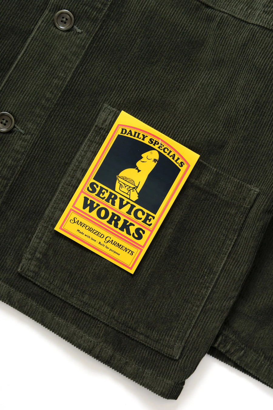 CORDUROY CHORE SHIRT-SERVICE WORKS-Industrie