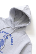 SERVICE WORKS   Maintainence Hoodie   Heather Grey   4