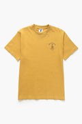 Service Works T-shirt Maintenance Tee — Mustard / White