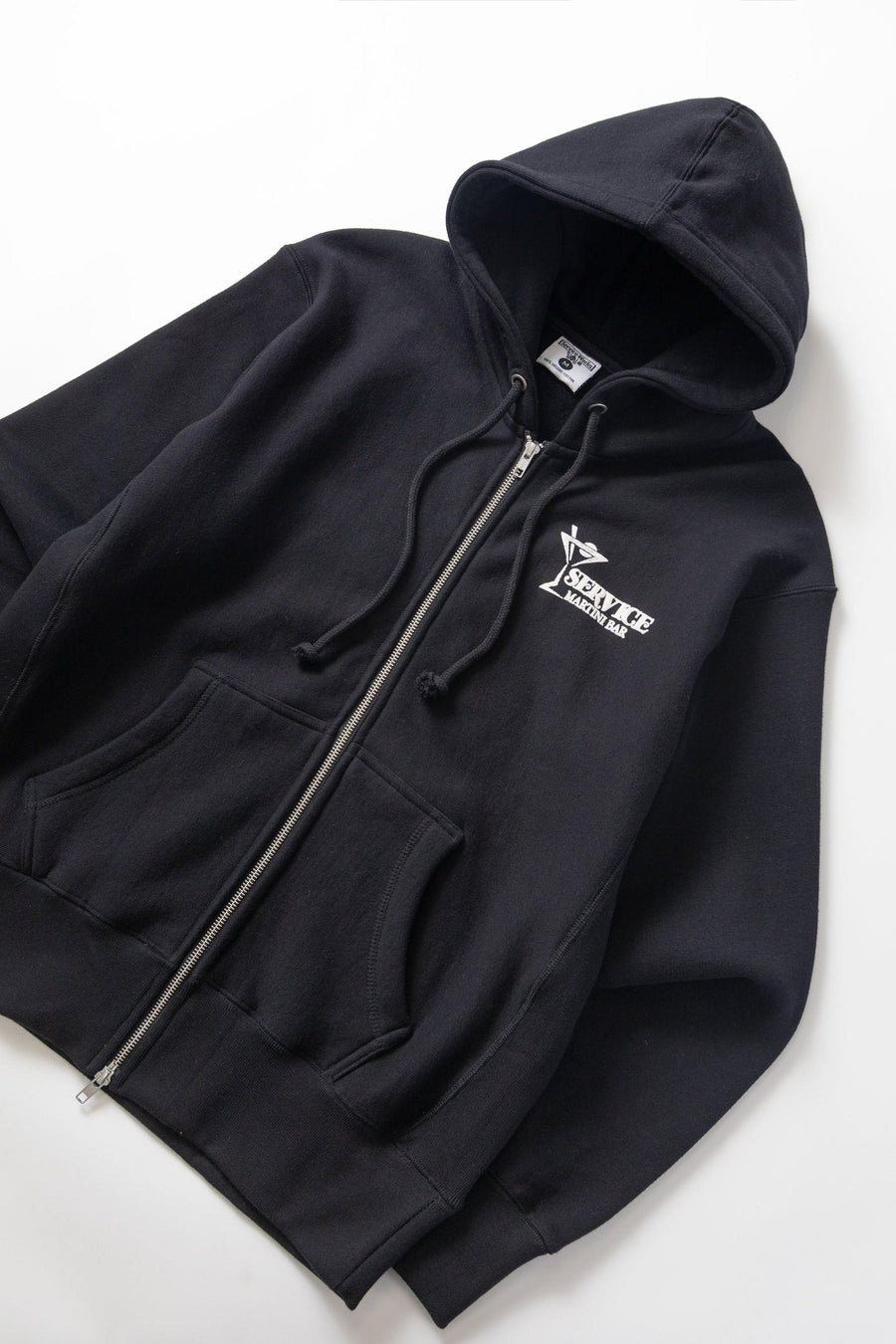 SERVICE WORKS   Martini Zipper Hoodie   Black   2
