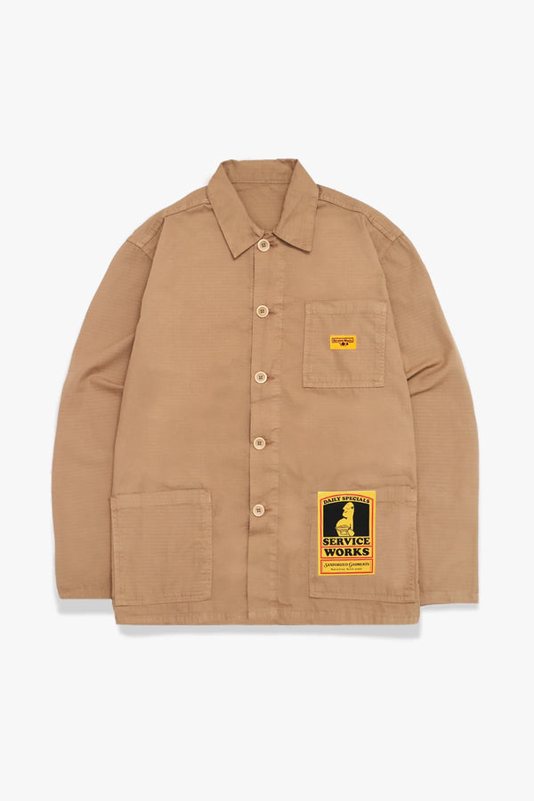 Service Works Veste Ripstop Coverall — Mink