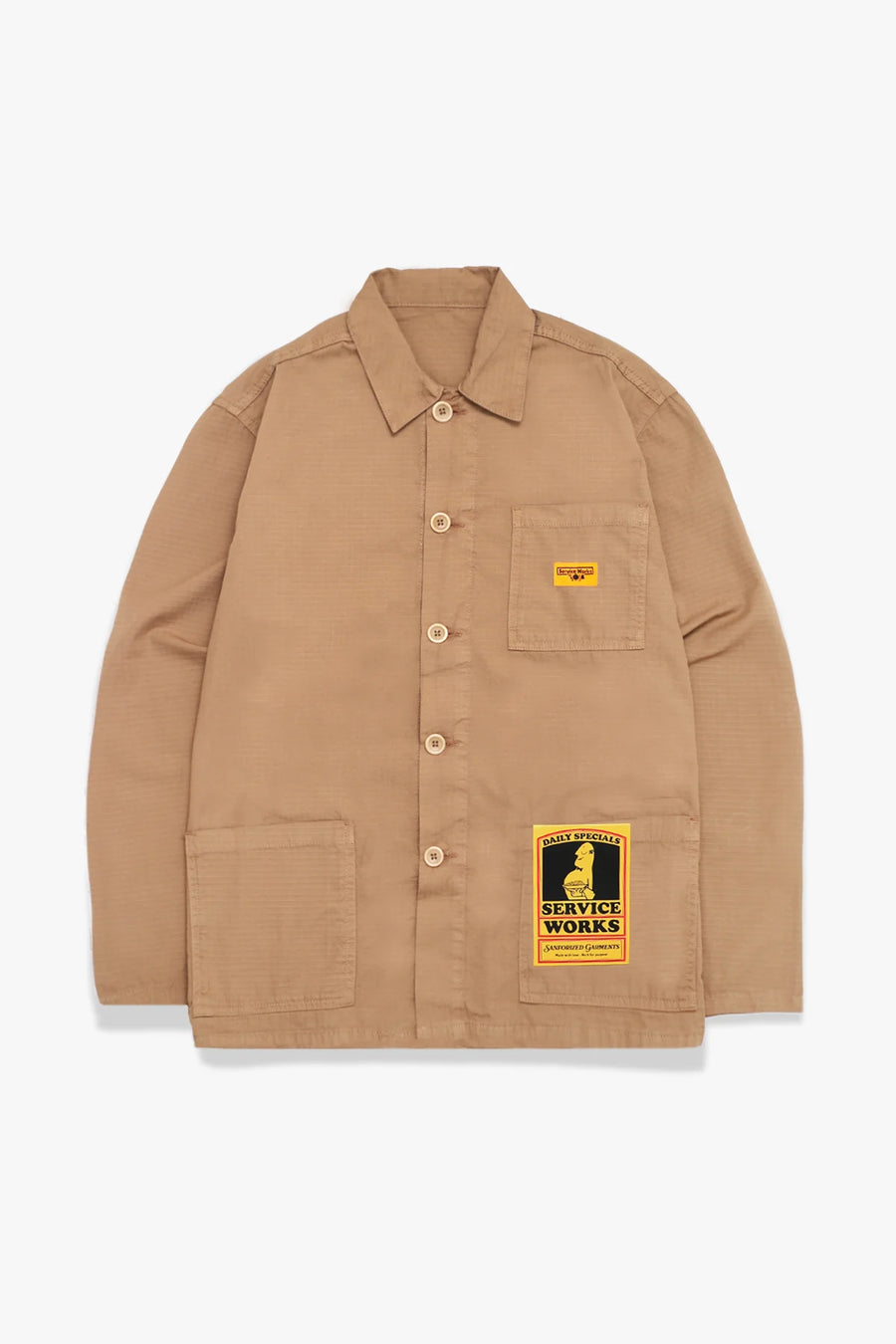 Service Works Veste Ripstop Coverall — Mink