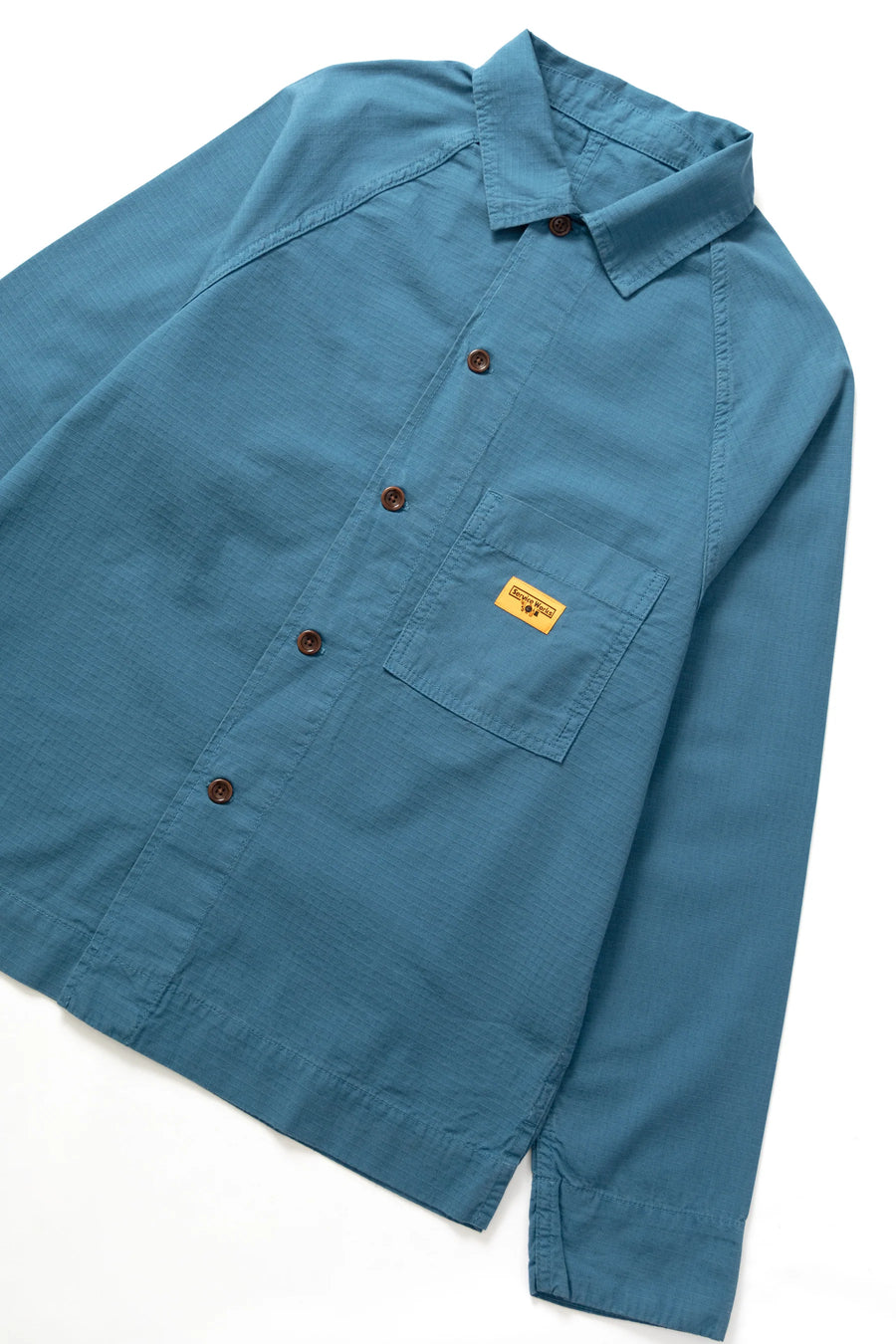 SERVICE WORKS   Ripstop Front Of House Jacket   Ocean   2