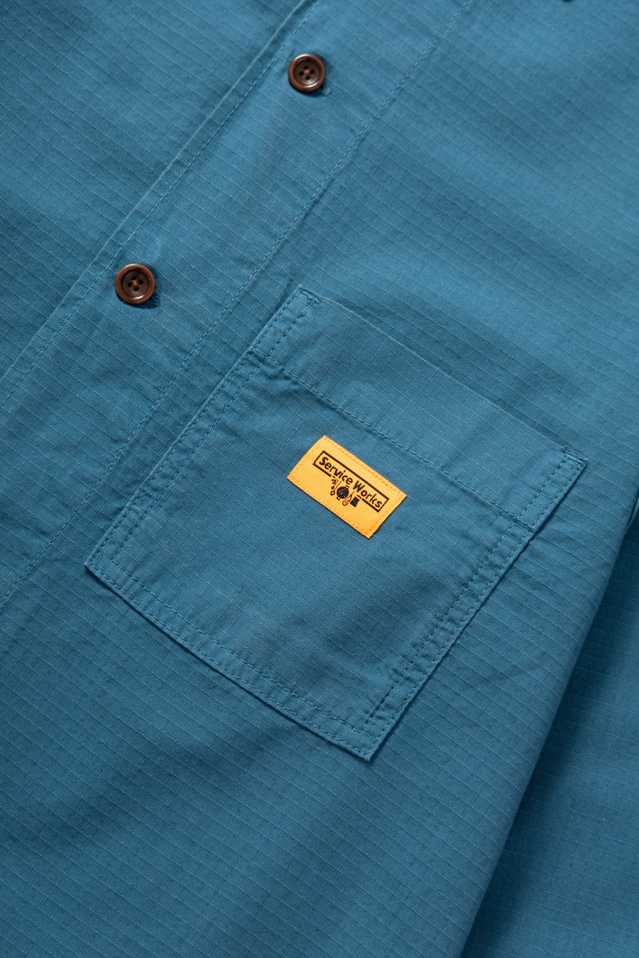 SERVICE WORKS   Ripstop Front Of House Jacket   Ocean   5