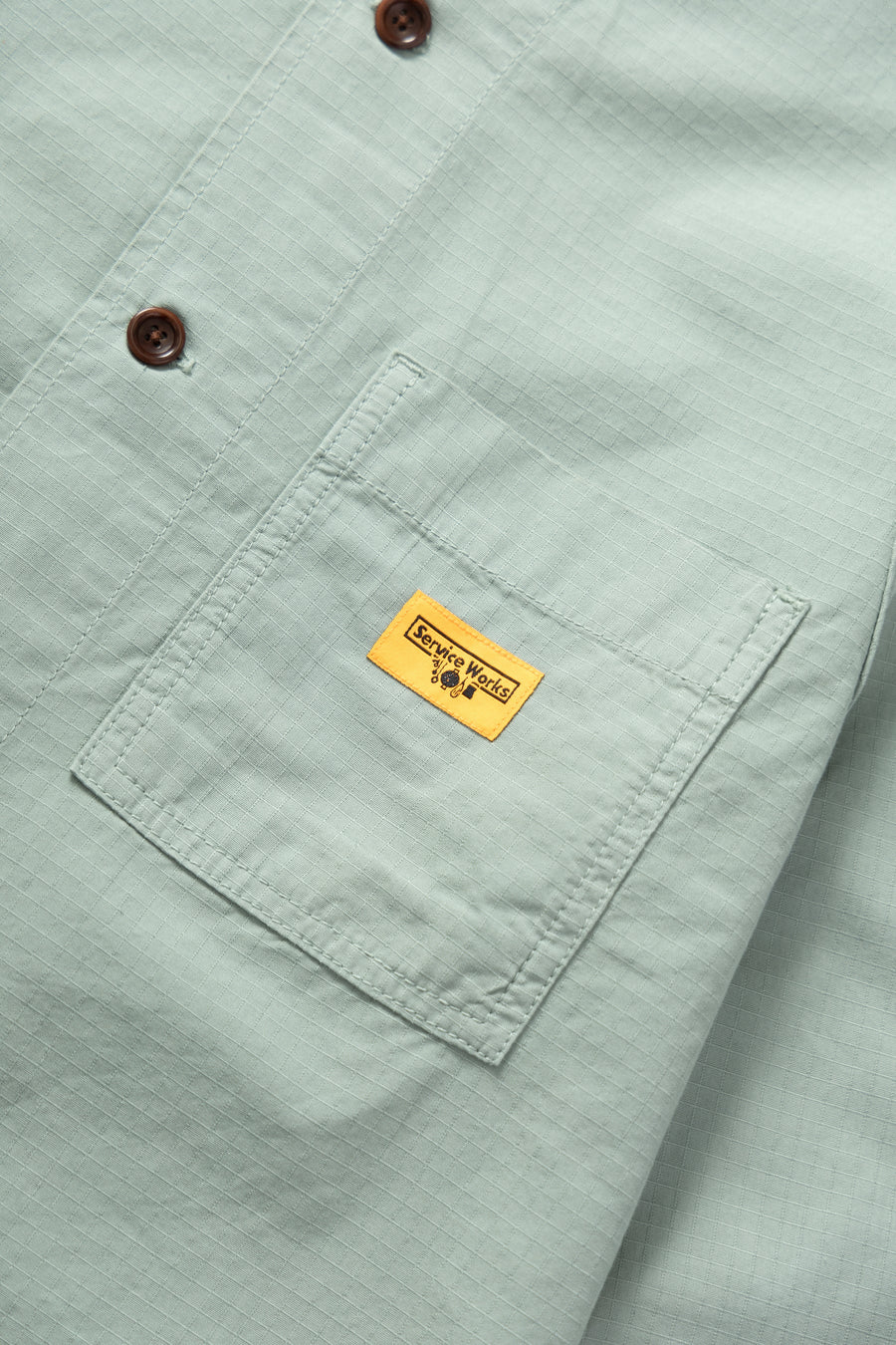 SERVICE WORKS   Ripstop Front Of House Jacket   Sage   3
