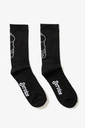 SERVICE WORKS   Salt   Pepper Socks   Black   2