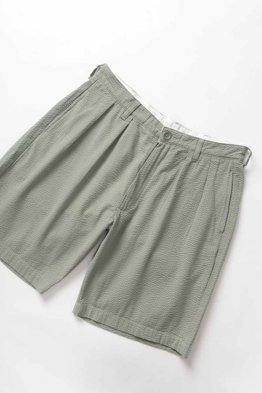 SERVICE WORKS   Seersucker Part Timer Shorts   Sage   2