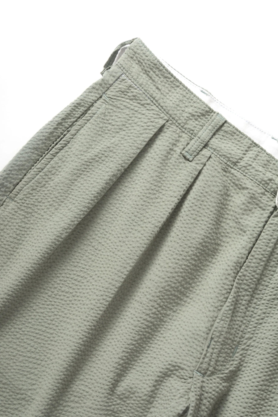 SERVICE WORKS   Seersucker Part Timer Shorts   Sage   3