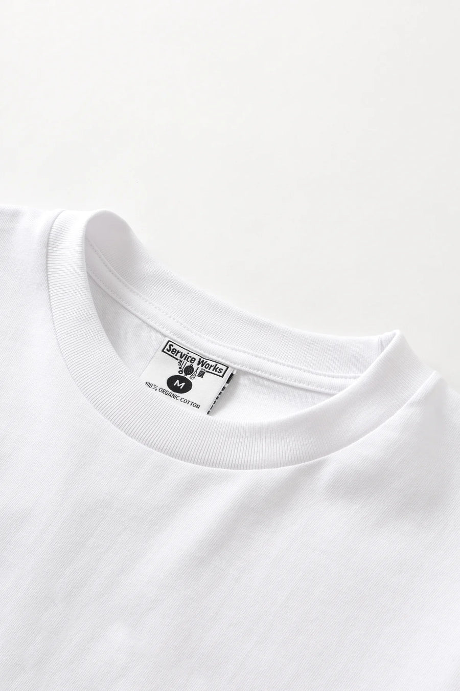 SERVICE WORKS   Sticker Tee   White   4